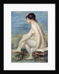 Seated Bather by Pierre Auguste Renoir