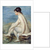 Seated Bather by Pierre Auguste Renoir