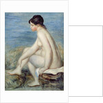 Seated Bather by Pierre Auguste Renoir