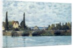 The Seine at Bougival, 1873 by Alfred Sisley