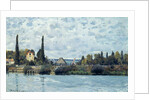 The Seine at Bougival, 1873 by Alfred Sisley