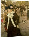 Boulevard des Italiens, c.1899 by Jean Francois Raffaelli