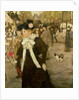 Boulevard des Italiens, c.1899 by Jean Francois Raffaelli