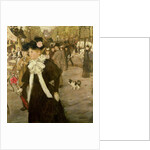 Boulevard des Italiens, c.1899 by Jean Francois Raffaelli