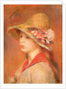 Young Woman in a Hat by Pierre Auguste Renoir