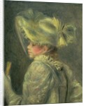 The White Hat by Pierre Auguste Renoir
