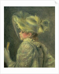 The White Hat by Pierre Auguste Renoir