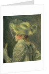 The White Hat by Pierre Auguste Renoir