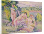 Three Nudes, 1906 by Henri-Edmond Cross