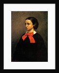 Portrait of Madame Jacquet by Gustave Courbet