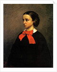 Portrait of Madame Jacquet by Gustave Courbet
