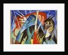 Fairy Animals, 1913 by Franz Marc