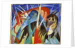 Fairy Animals, 1913 by Franz Marc