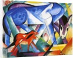The First Animals, 1913 by Franz Marc