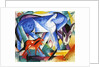 The First Animals, 1913 by Franz Marc