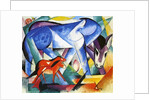 The First Animals, 1913 by Franz Marc