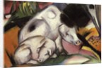 Pigs, 1912 by Franz Marc