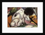 Pigs, 1912 by Franz Marc