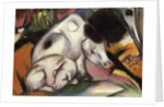Pigs, 1912 by Franz Marc