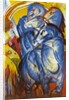 A Tower of Blue Horses, 1913 by Franz Marc