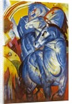 A Tower of Blue Horses, 1913 by Franz Marc