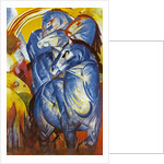 A Tower of Blue Horses, 1913 by Franz Marc