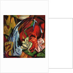 The Waterfall, 1912 by Franz Marc
