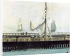 The Pier at Boulogne, 1869 by Edouard Manet