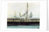 The Pier at Boulogne, 1869 by Edouard Manet