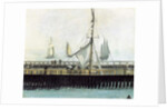 The Pier at Boulogne, 1869 by Edouard Manet