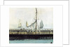 The Pier at Boulogne, 1869 by Edouard Manet