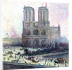 Notre-Dame, Paris, 1900-01 by Maximilien Luce