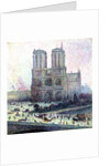 Notre-Dame, Paris, 1900-01 by Maximilien Luce