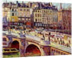 Le Quai Conti, Paris, 1896 by Maximilien Luce