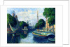 Barges on a Canal at Rotterdam, 1908 by Maximilien Luce