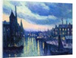 The Port of Rotterdam at Night, 1908 by Maximilien Luce