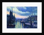The Port of Rotterdam at Night, 1908 by Maximilien Luce