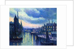 The Port of Rotterdam at Night, 1908 by Maximilien Luce