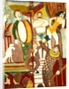 Circus Artists, 1911 by August Macke