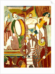 Circus Artists, 1911 by August Macke