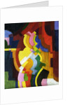 Coloured Forms III, 1913 by August Macke