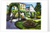 The Artist's Garden in Bonn, Germany, 1911 by August Macke