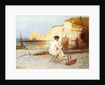 A Painter by the Sea Side, c.1885 by William Henry Lippincott