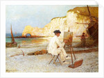 A Painter by the Sea Side, c.1885 by William Henry Lippincott