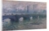 Waterloo Bridge, 1901 by Claude Monet
