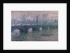 Waterloo Bridge, 1901 by Claude Monet