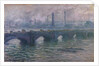 Waterloo Bridge, 1901 by Claude Monet