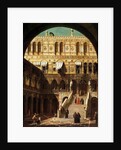 The Giants' Steps, Venice, 1765 by (1697-1768) Canaletto