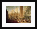 Piazza San Marco, Venice, c.1722 by Luca Carlevaris