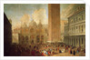 Piazza San Marco, Venice, c.1722 by Luca Carlevaris